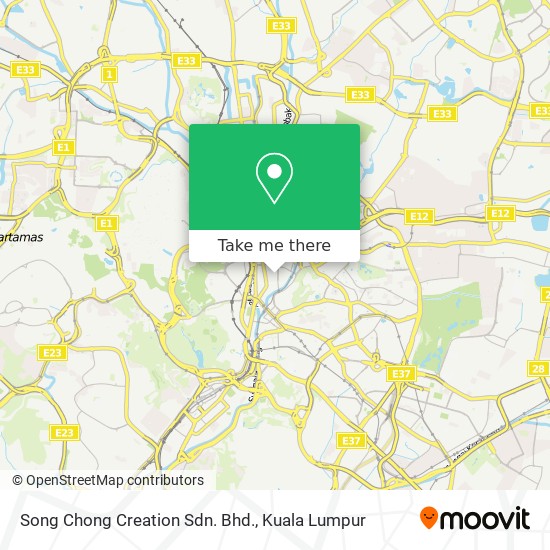 Song Chong Creation Sdn. Bhd. map