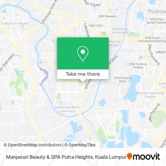 Peta Manjasuri Beauty & SPA Putra Heights
