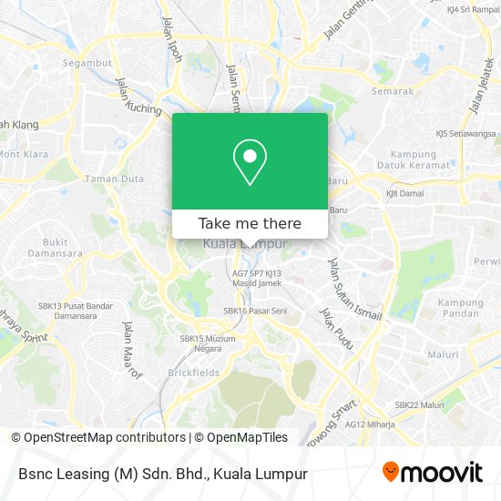 Bsnc Leasing (M) Sdn. Bhd. map