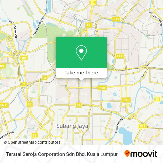 Teratai Seroja Corporation Sdn Bhd map