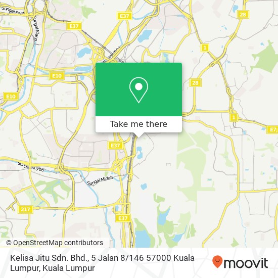 Kelisa Jitu Sdn. Bhd., 5 Jalan 8 / 146 57000 Kuala Lumpur map