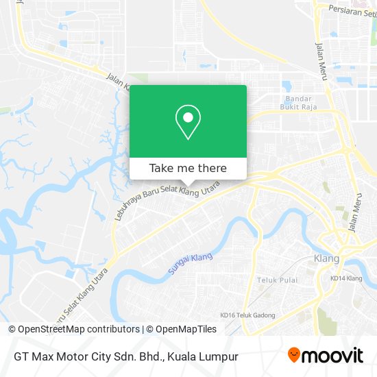 Peta GT Max Motor City Sdn. Bhd.