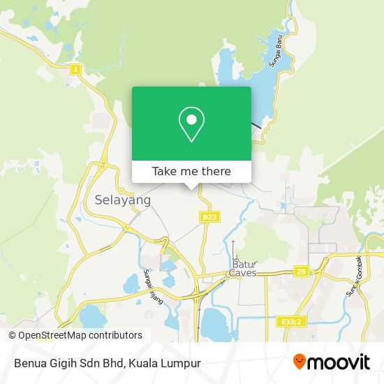 Benua Gigih Sdn Bhd map