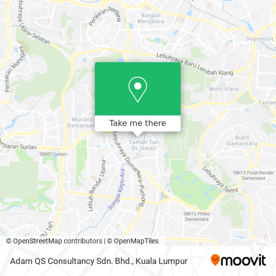 Peta Adam QS Consultancy Sdn. Bhd.