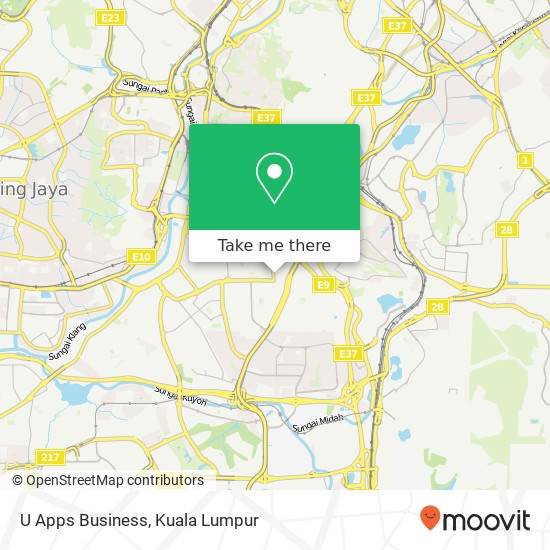U Apps Business map