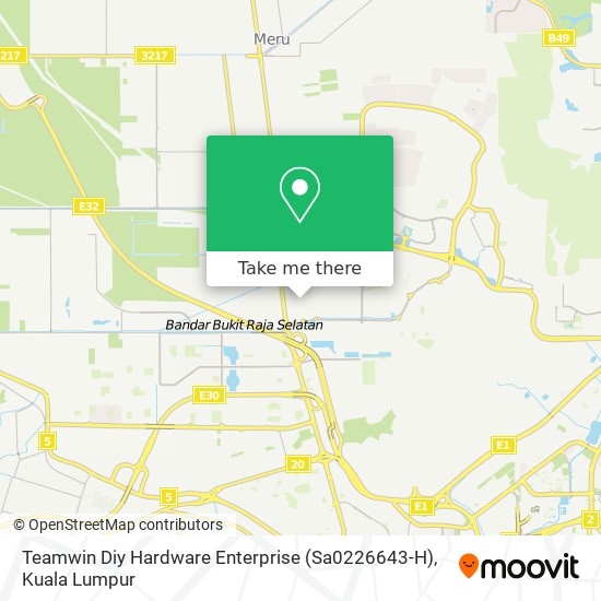 Teamwin Diy Hardware Enterprise (Sa0226643-H) map