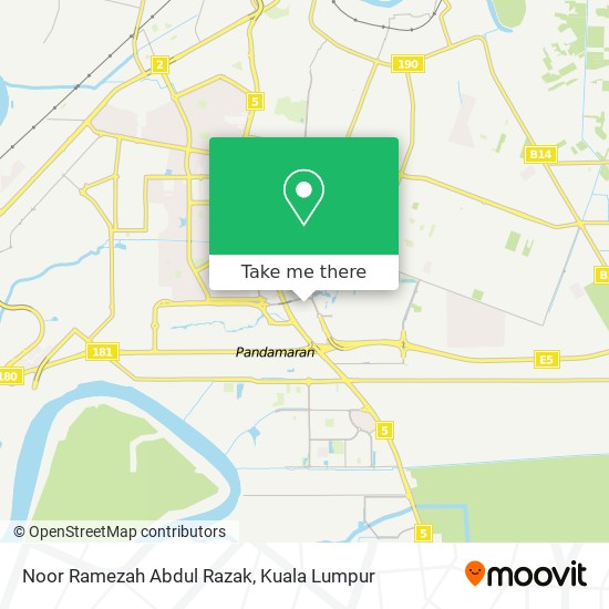 Peta Noor Ramezah Abdul Razak