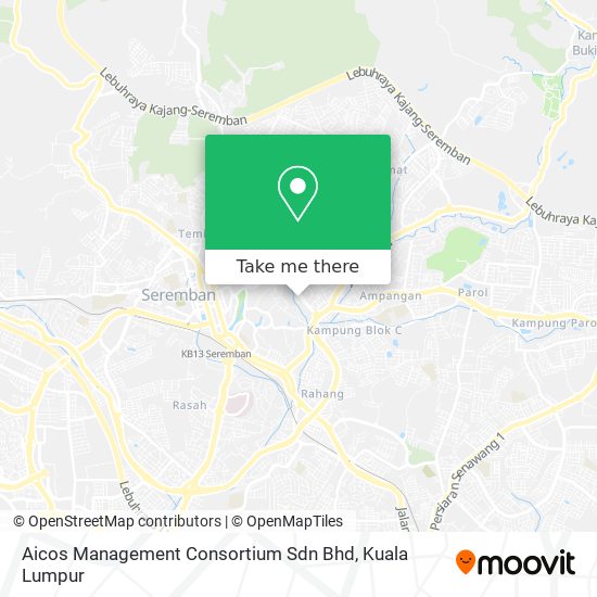 Aicos Management Consortium Sdn Bhd map