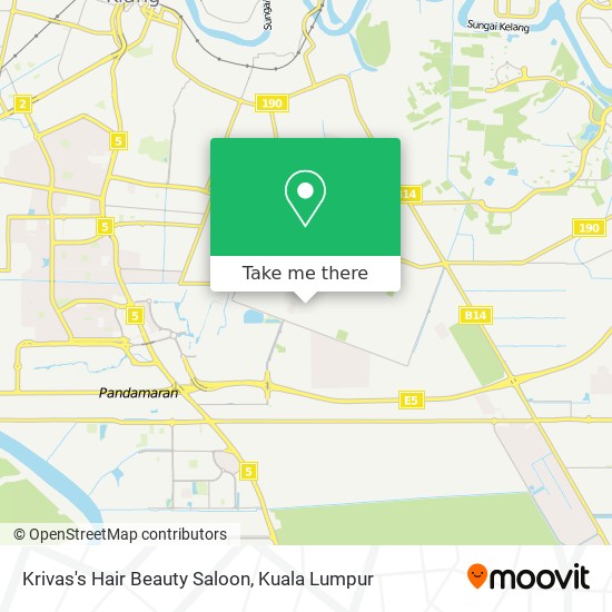 Krivas's Hair Beauty Saloon map
