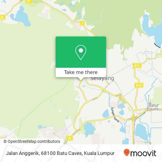 Jalan Anggerik, 68100 Batu Caves map