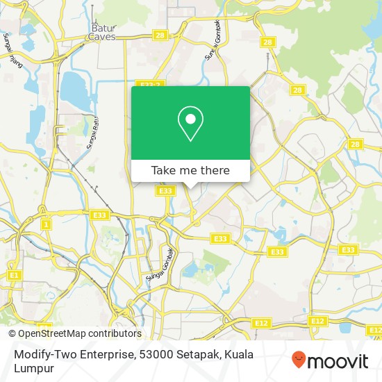 Modify-Two Enterprise, 53000 Setapak map