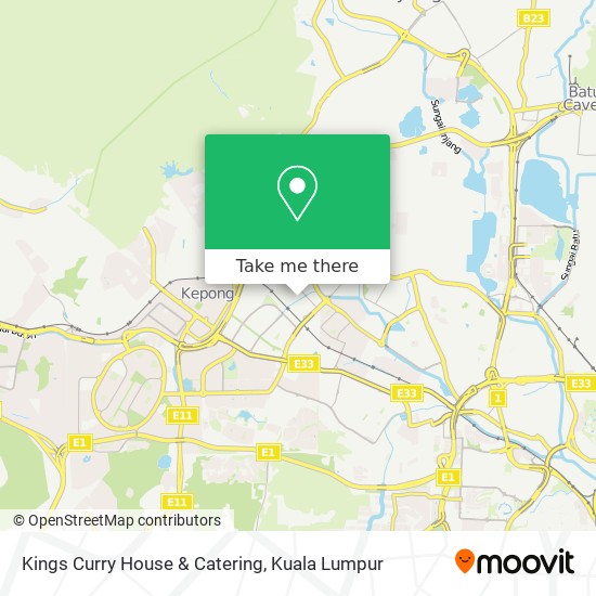 Kings Curry House & Catering map