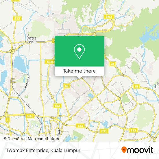 Twomax Enterprise map