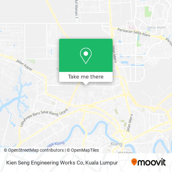 Peta Kien Seng Engineering Works Co