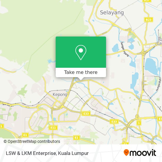 LSW & LKM Enterprise map