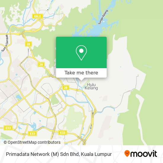 Primadata Network (M) Sdn Bhd map