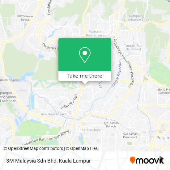 3M Malaysia Sdn Bhd map