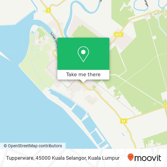 Tupperware, 45000 Kuala Selangor map