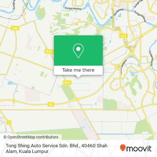 Tong Shing Auto Service Sdn. Bhd., 40460 Shah Alam map