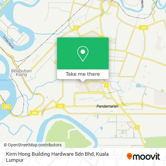 Kirm Hong Building Hardware Sdn Bhd map
