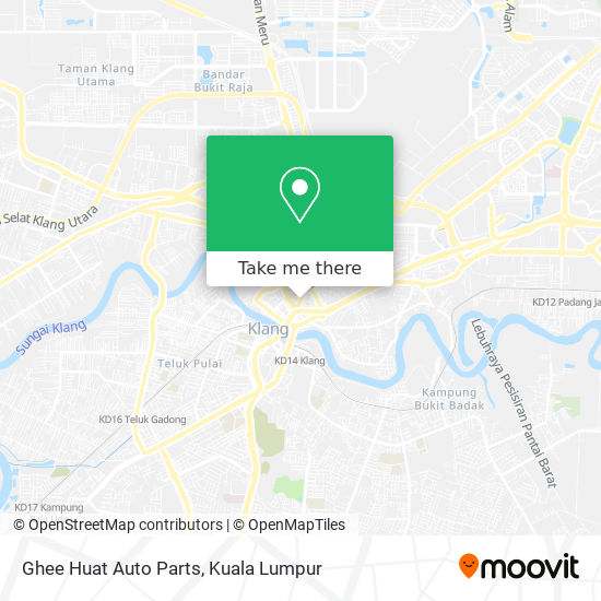 Ghee Huat Auto Parts map