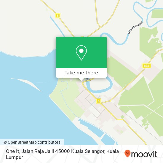 One It, Jalan Raja Jalil 45000 Kuala Selangor map
