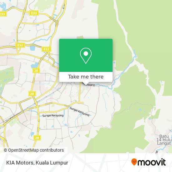 KIA Motors map