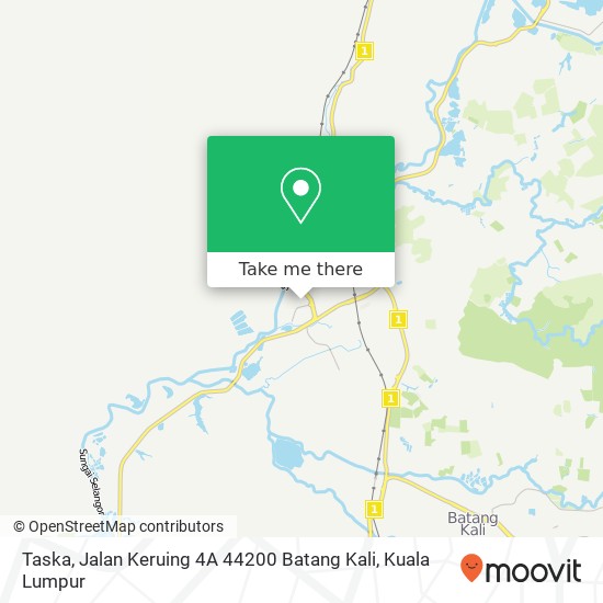 Taska, Jalan Keruing 4A 44200 Batang Kali map