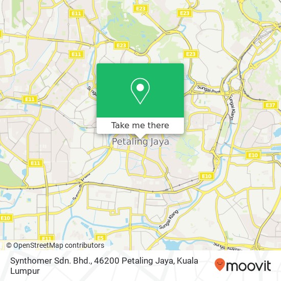Peta Synthomer Sdn. Bhd., 46200 Petaling Jaya