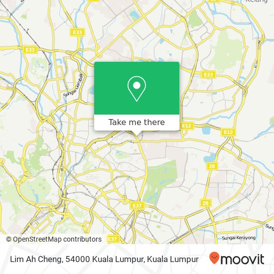 Lim Ah Cheng, 54000 Kuala Lumpur map