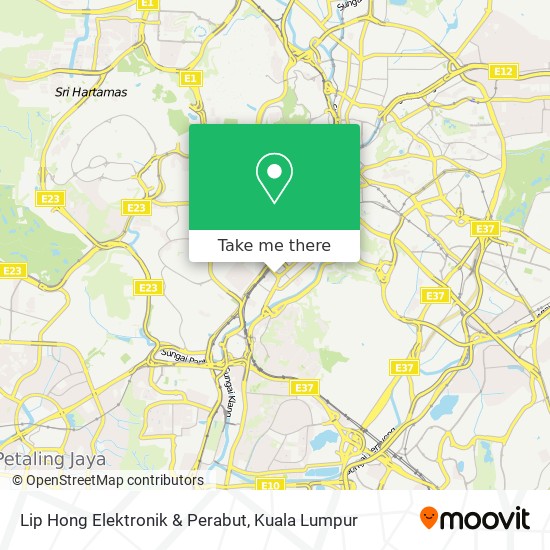 Lip Hong Elektronik & Perabut map