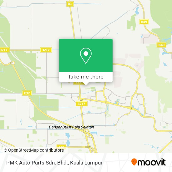 PMK Auto Parts Sdn. Bhd. map