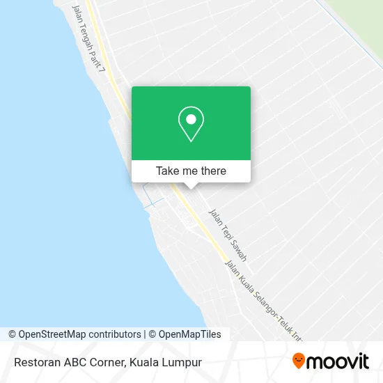 Restoran ABC Corner map