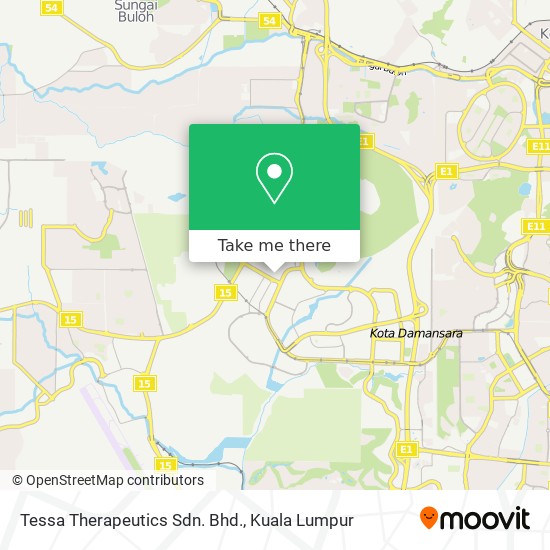 Tessa Therapeutics Sdn. Bhd. map