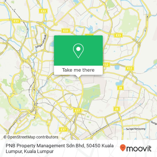 PNB Property Management Sdn Bhd, 50450 Kuala Lumpur map