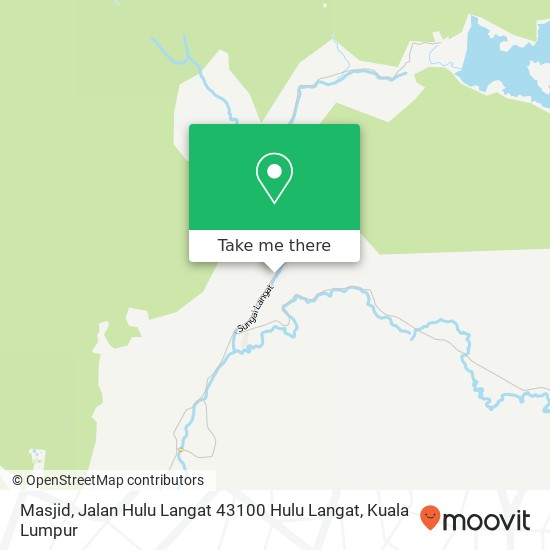 Masjid, Jalan Hulu Langat 43100 Hulu Langat map