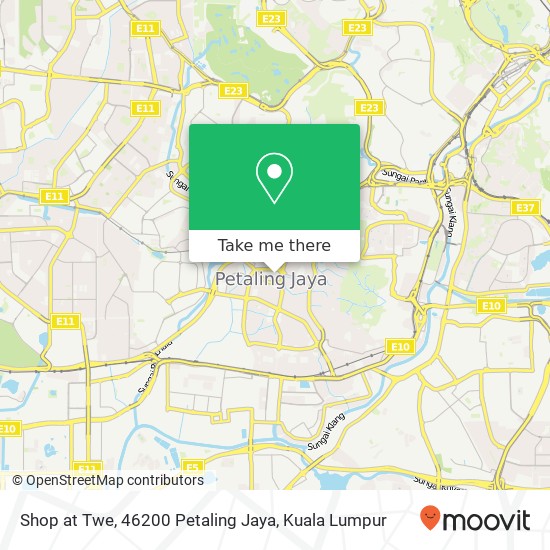 Shop at Twe, 46200 Petaling Jaya map