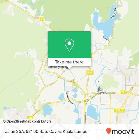 Jalan 35A, 68100 Batu Caves map