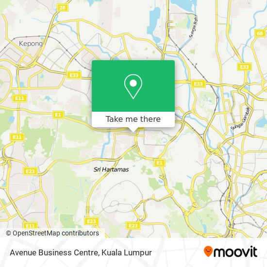 Avenue Business Centre map