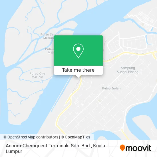 Ancom-Chemquest Terminals Sdn. Bhd. map
