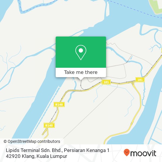 Peta Lipids Terminal Sdn. Bhd., Persiaran Kenanga 1 42920 Klang