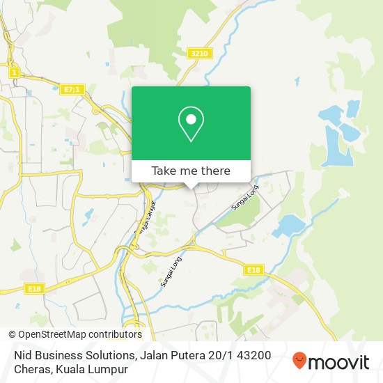 Nid Business Solutions, Jalan Putera 20 / 1 43200 Cheras map