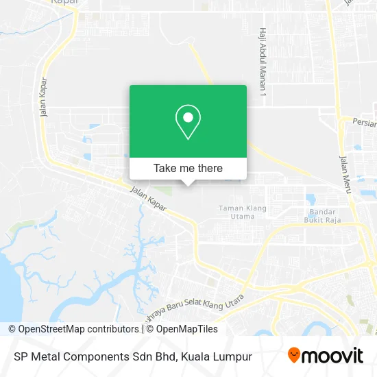 SP Metal Components Sdn Bhd map