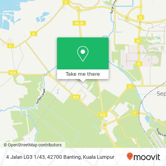 4 Jalan LG3 1 / 43, 42700 Banting map