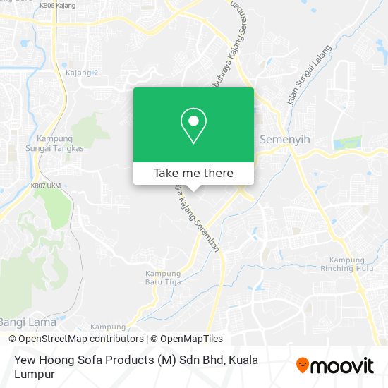 Yew Hoong Sofa Products (M) Sdn Bhd map