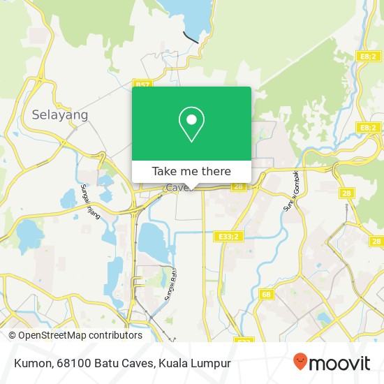 Kumon, 68100 Batu Caves map