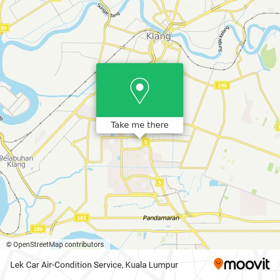 Lek Car Air-Condition Service map