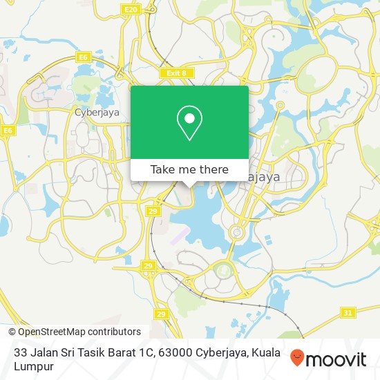 33 Jalan Sri Tasik Barat 1C, 63000 Cyberjaya map