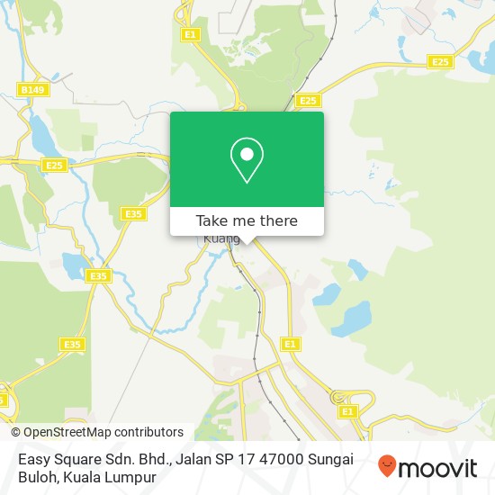 Peta Easy Square Sdn. Bhd., Jalan SP 17 47000 Sungai Buloh