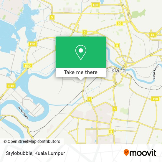 How to get to Stylobubble in Klang by Bus or Train